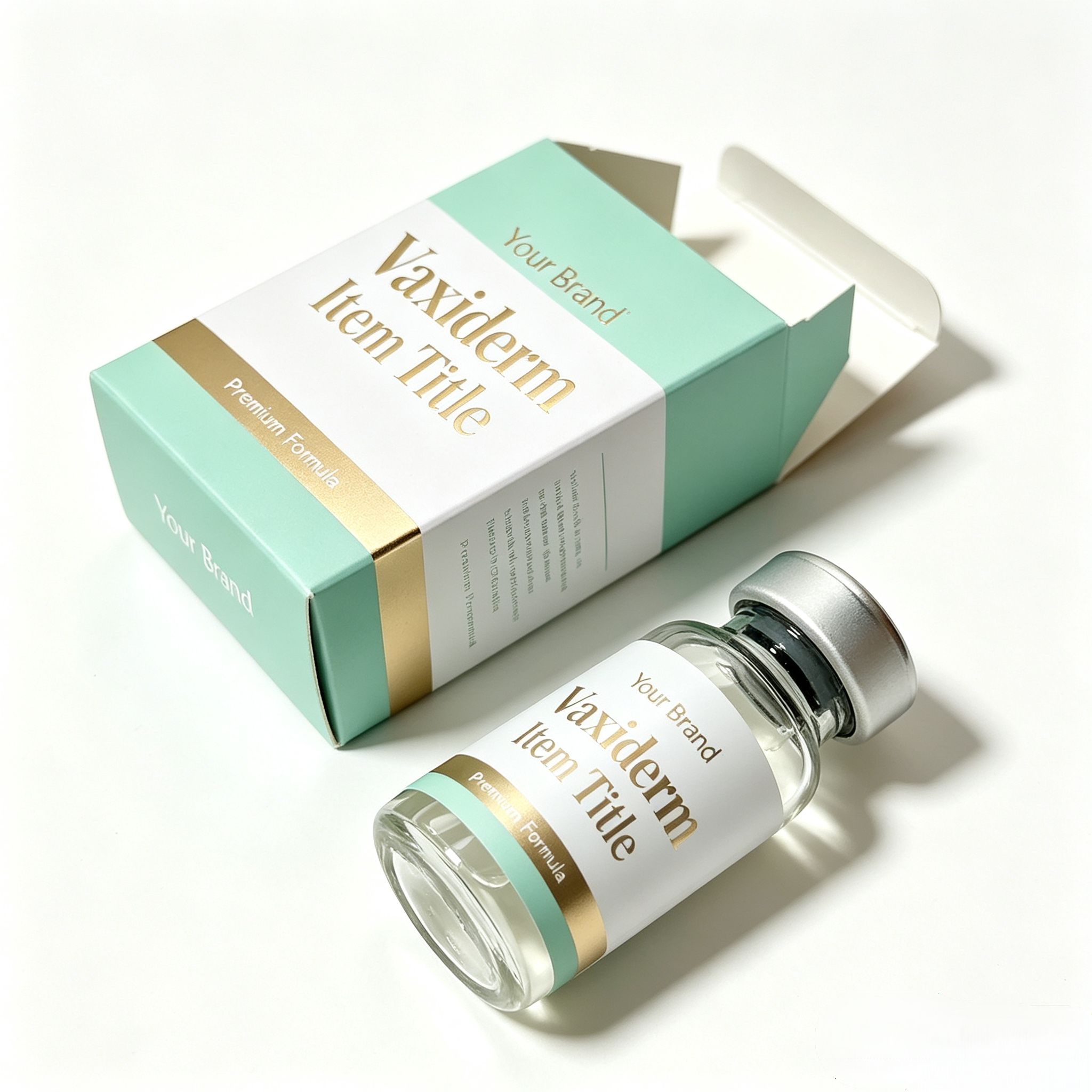 The Nutrition Fitness - Kotak Label HD Tahan Air untuk