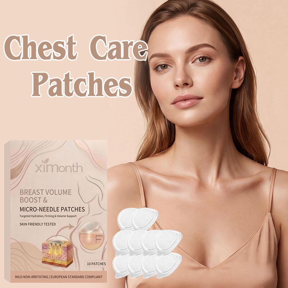 Nutrition & Fitness Station - Patch Peningkat Payudara Nano Microneedle, Pengencangan