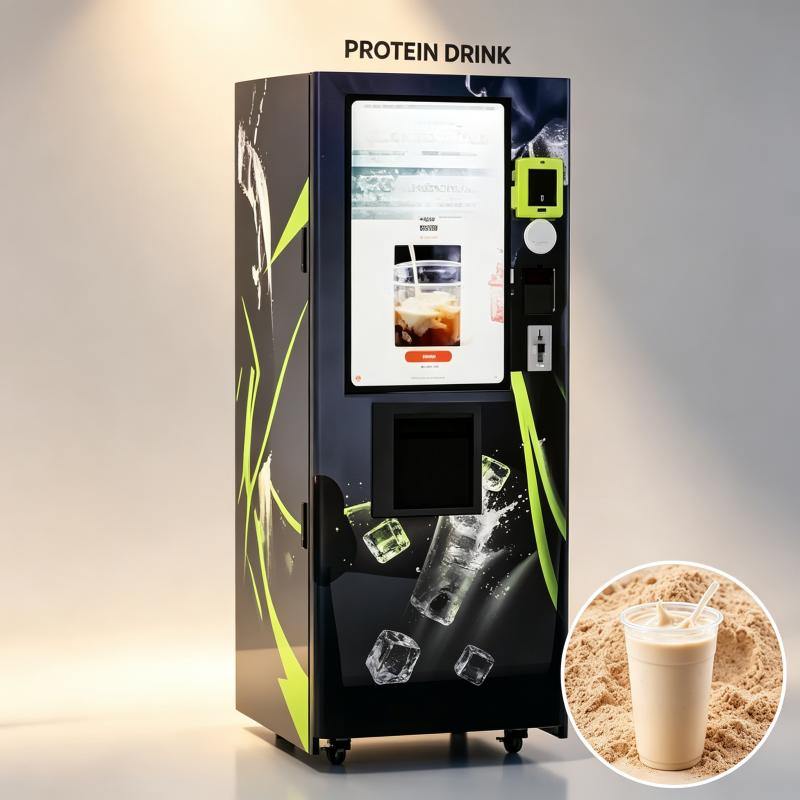 Nutrition Fitness Center - Mesin Penjual Protein Shake Komersial, Dispenser