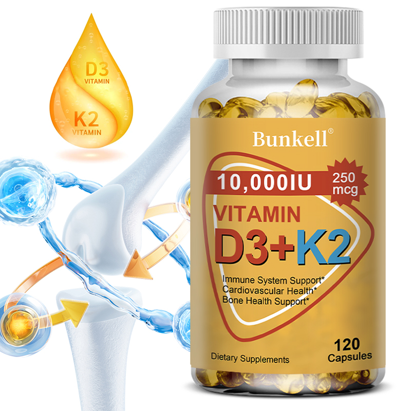 Mct Oil Coconut - Bunkell Vitamin D3 + K2 dengan