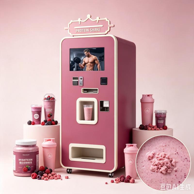 Nutrition Fitness Center - Mesin Penjual Minuman Protein Shake yang