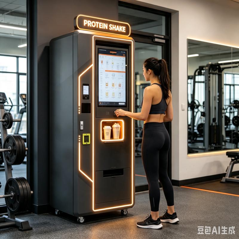 Nutrition Fitness Center - Mesin Penjual Otomatis Protein Shake, Solusi