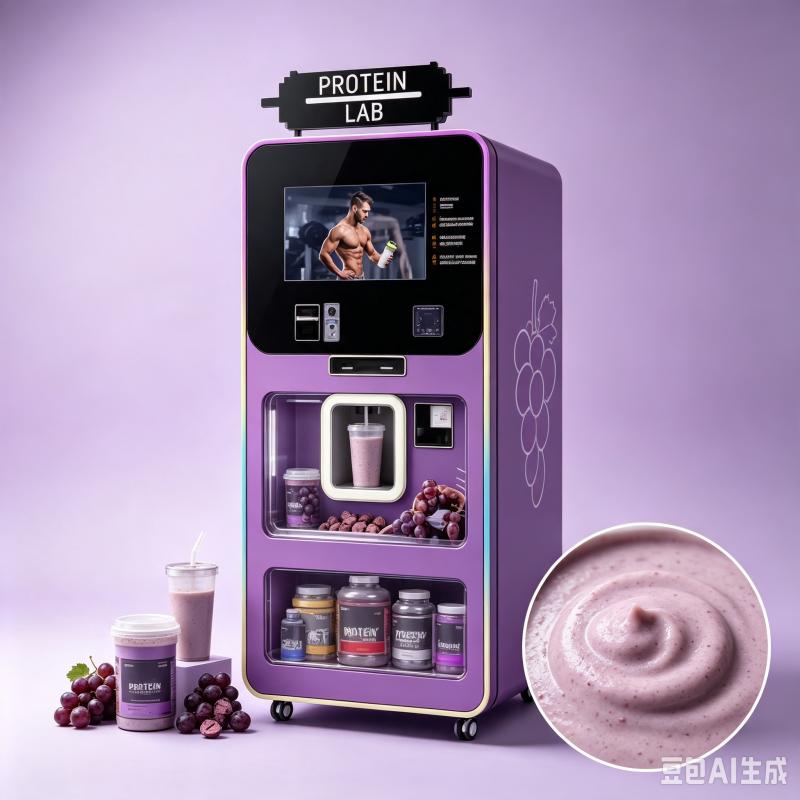 Nutrition Fitness Center - Mesin Penjual Protein Shake yang Dapat