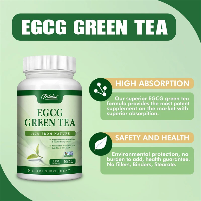Green Tea Extract Fat - Ekstrak Teh Hijau EGCG - Meningkatkan