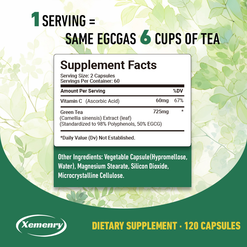 Ekstrak teh hijau-suplemen pem - Green Tea Extract Fat ulasan dan harga
