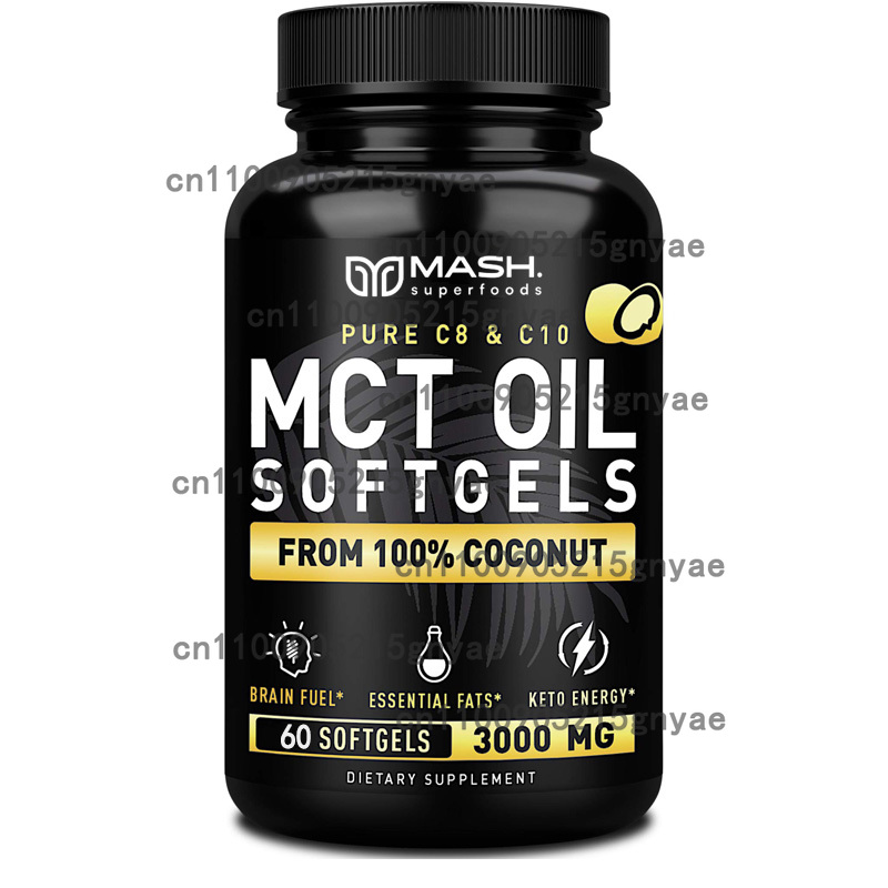 Minyak MCT 3600 Mg C8 C10 Kaps - Mct Oil Coconut ulasan dan harga