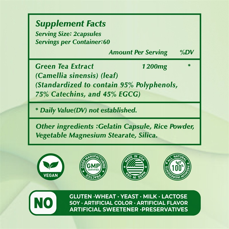 Ekstrak teh hijau EGCG-memperc - Green Tea Extract Fat ulasan dan harga