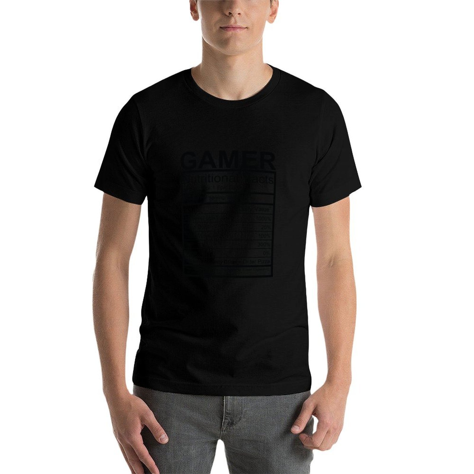 T-Shirt Bagan Fakta Nutrisi Ga - The Nutrition Fitness ulasan dan harga