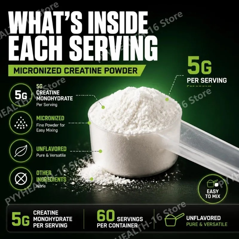 Bubuk Creatine Monohydrate Mik - Creatine Monohydrate Powder ulasan dan harga