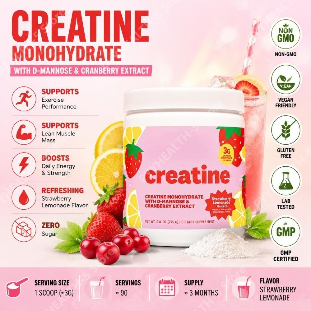 Suplemen Bubuk Creatine Monohy - Creatine Monohydrate Powder ulasan dan harga