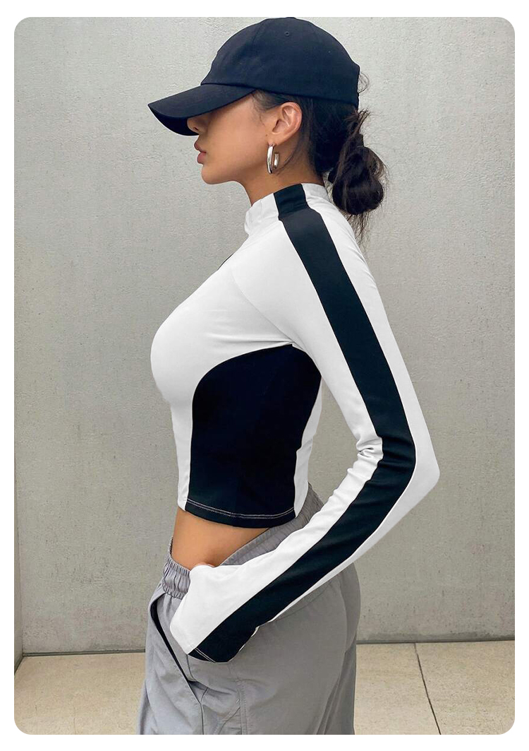 Jaket Yoga Kerah Tinggi untuk  - Fitness & Nutrition Lab ulasan dan harga