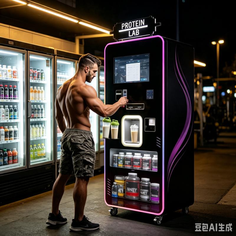 Mesin Penjual Protein Shake ya - Nutrition Fitness Center ulasan dan harga
