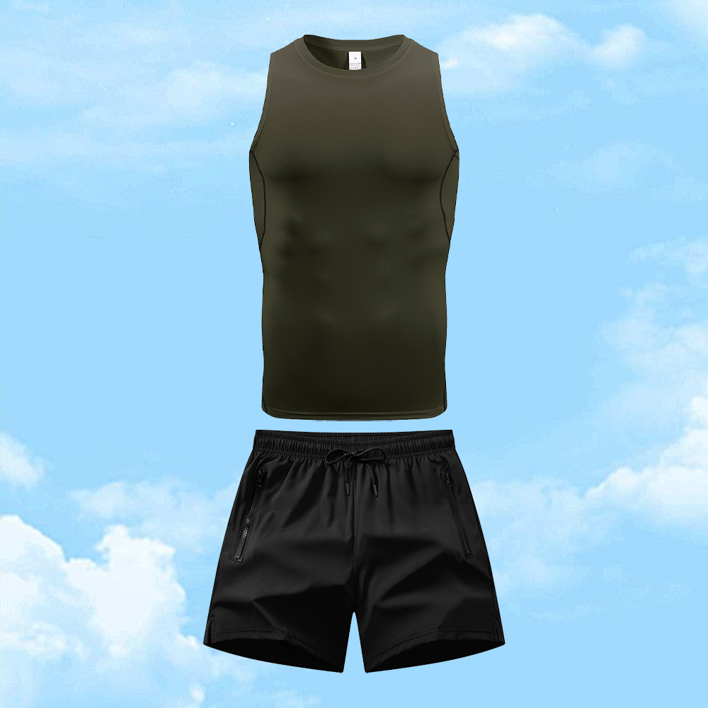 Set Pakaian Olahraga Kasual Pr - Fitness & Nutrition Lab ulasan dan harga