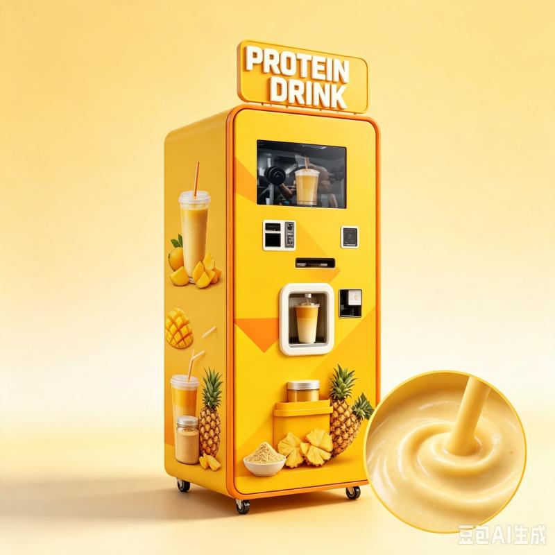 Mesin Penjual Minuman Protein  - Nutrition Fitness Center ulasan dan harga