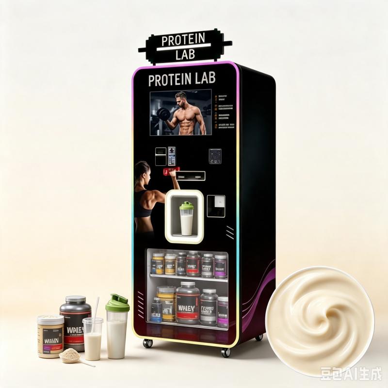 Mesin Penjual Otomatis Protein - Nutrition Fitness Center ulasan dan harga