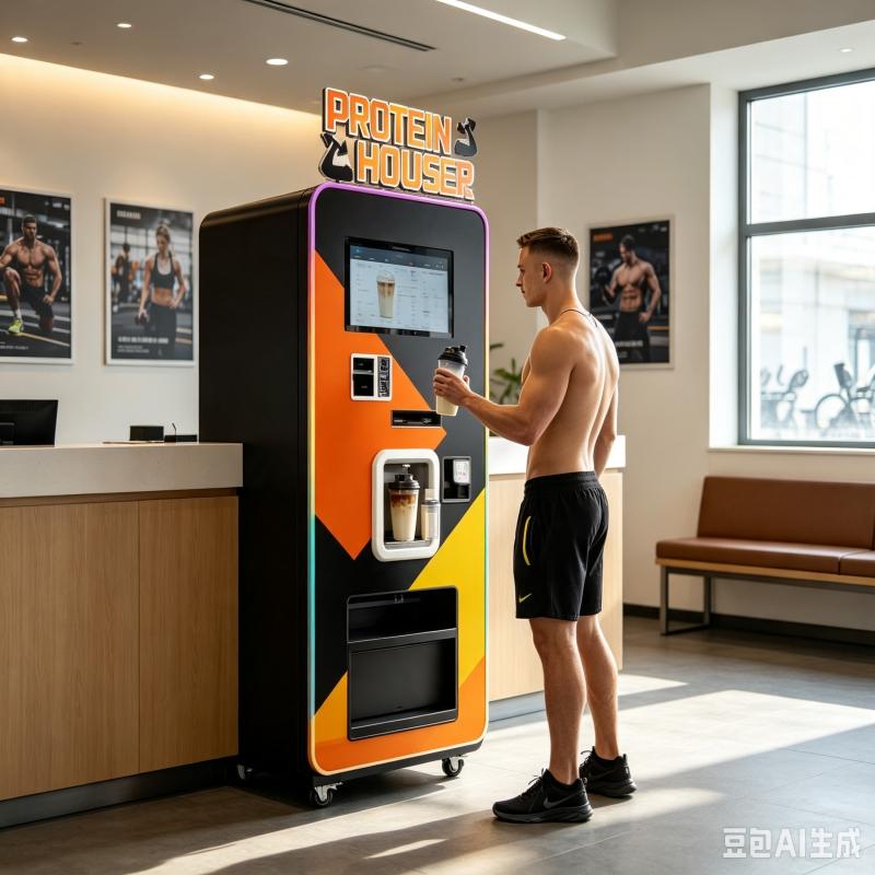 Mesin Penjual Otomatis Protein - Nutrition Fitness Center ulasan dan harga