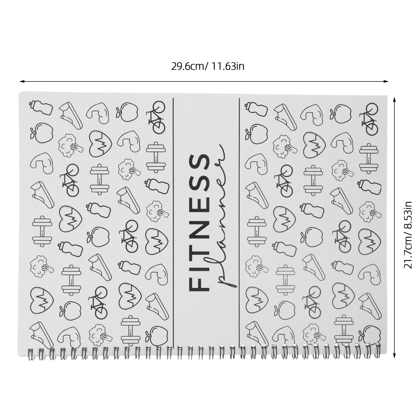 Buku Catatan Kebugaran 11.7 X  - The Nutrition Fitness ulasan dan harga