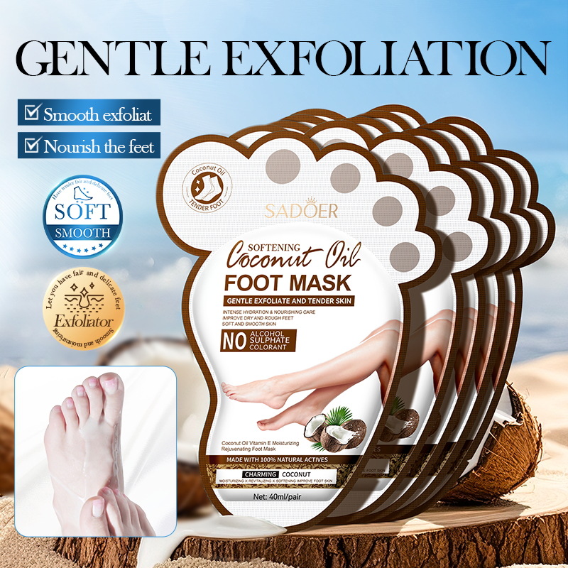 Masker Kaki Kelapa SADOER Mele - Mct Oil Coconut ulasan dan harga