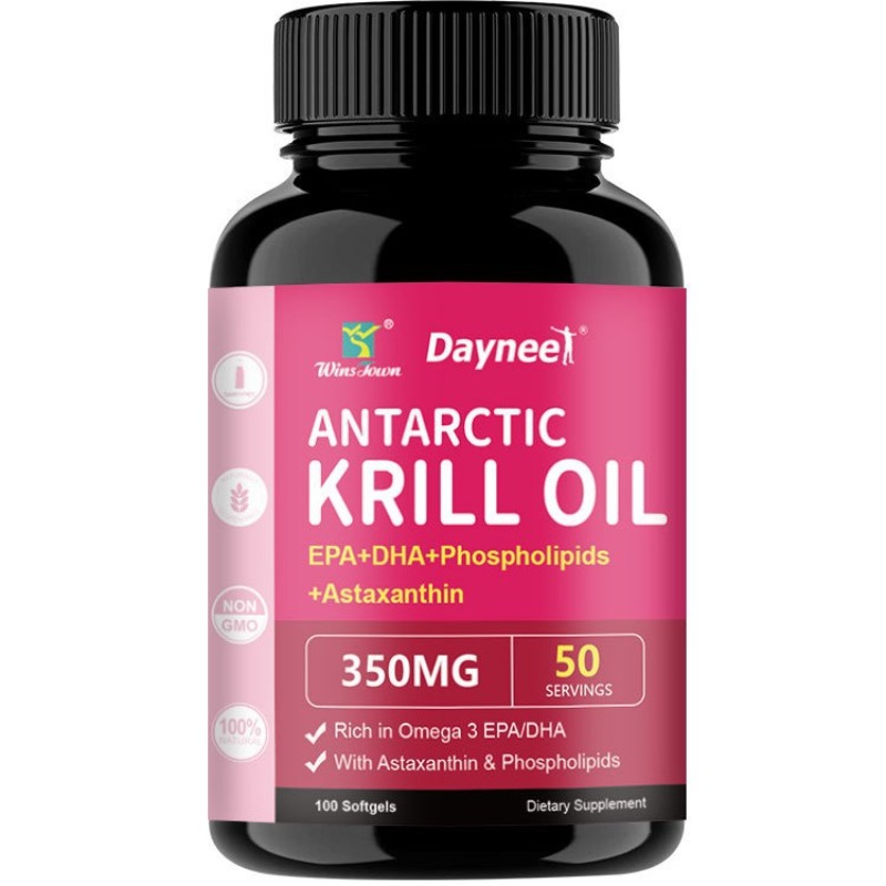 Kapsul lunak minyak krill mele - The Nutrition Fitness ulasan dan harga